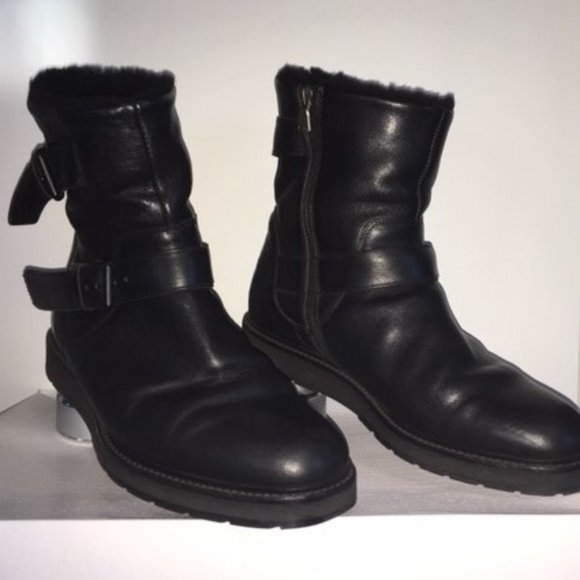 Vince inner paded black boots - Picture 3 of 6